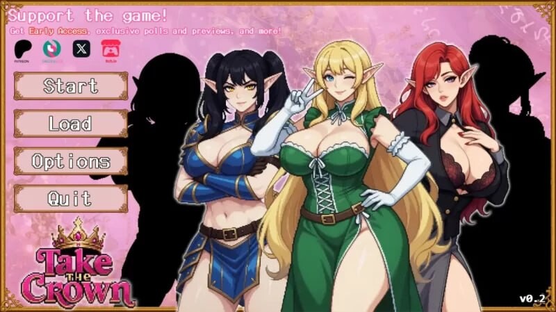 更新[欧美SLG/动态] 精灵少女夺冠记 Take the Crown v0.5 汉化版 [PC+安卓 2.0G]
