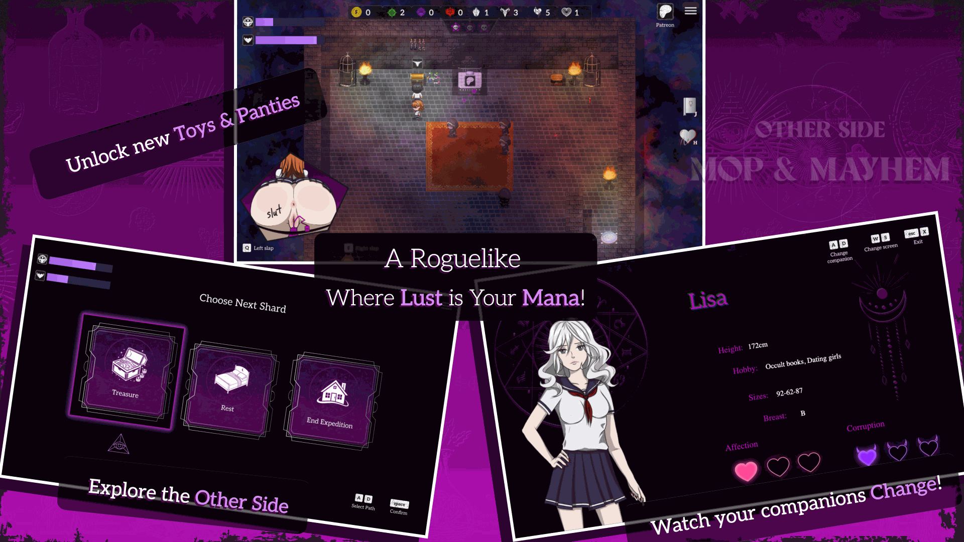 更新[日式RPG/NTR] 另一面拖把与混乱 Other Side: Mop & Mayhem v0.4.7 内嵌AI汉化步兵版 [PC+安卓 950M]