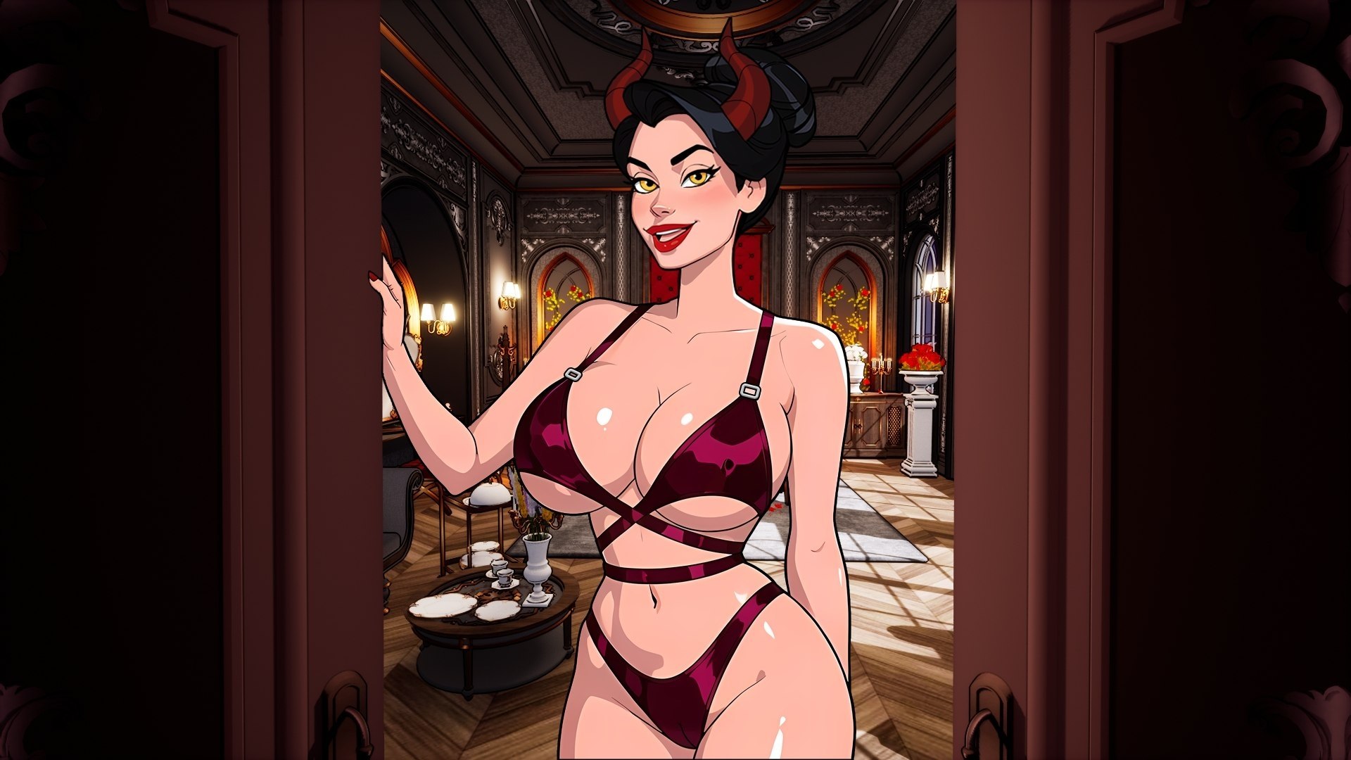 更新[欧美SLG/动态] 地狱熟女 MILF from Hell v0.3 汉化版 [PC+安卓 3.40G]