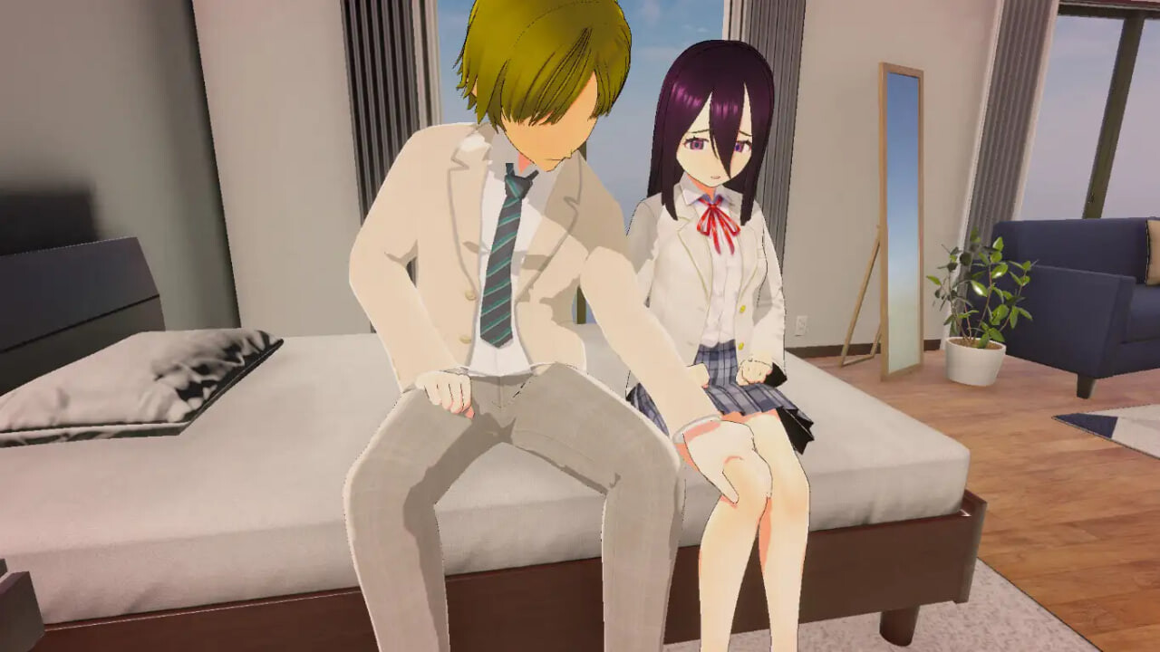 新作[日式3D/被NTR/动态] 被NTR体质的女友 寝取られ体質な彼女 生肉版+自带全回想 [2.60G]