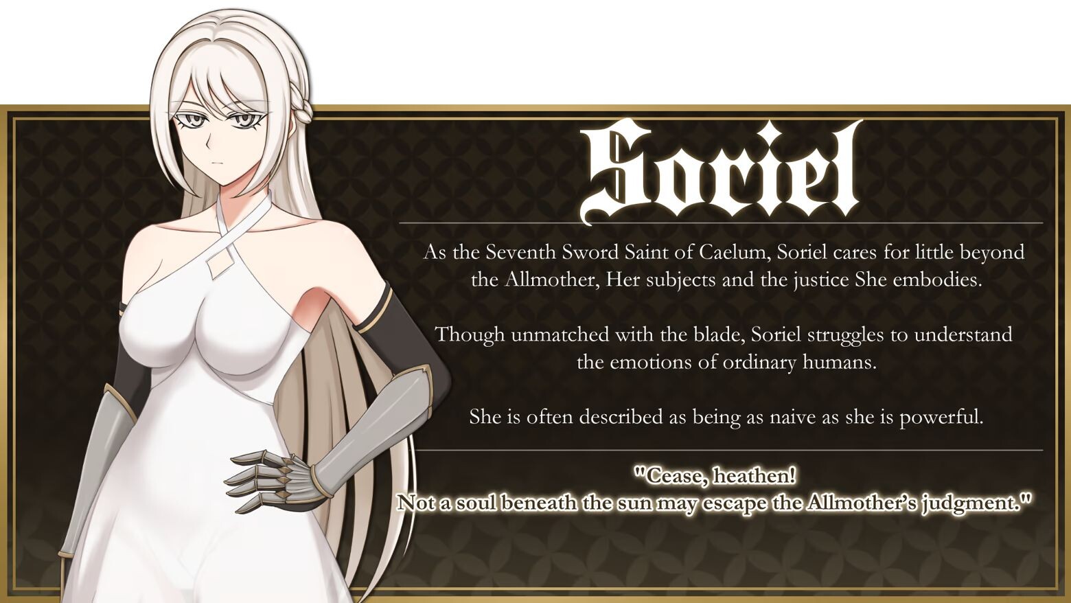 新作[日式RPG/巨乳] 剑圣索瑞尔 Sword Saint Soriel 体验版 生肉版 [1.20G]